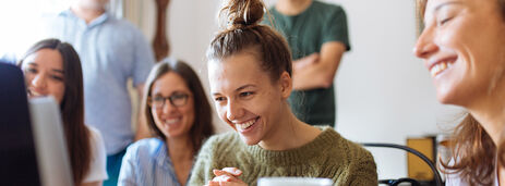 Fuehren Aus Der Ferne Motiviertes Team
