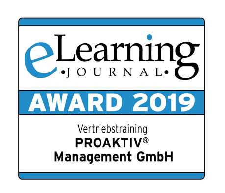 E Learning Award Vertriebstraining Proaktiv